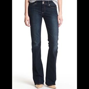 Paige Hidden Hills High Rise Boot Cut Jeans!